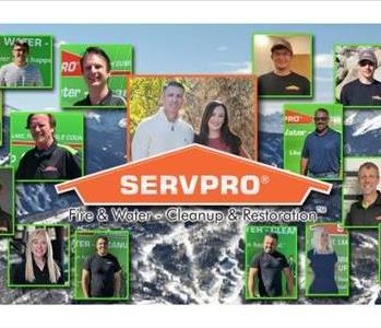 Pictures of the SERVPRO Team
